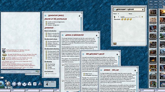 Fantasy Grounds - Hellfrost: Pirates of the Crystal Flow (Savage Worlds)