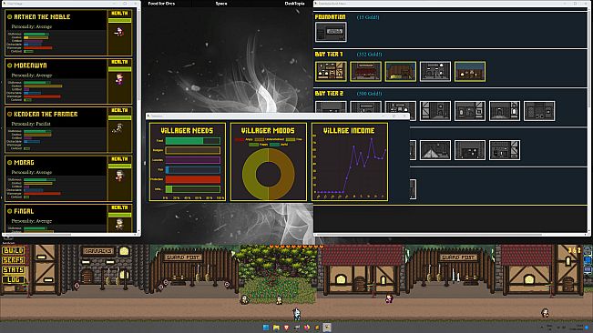 Desktopia: A Desktop Village Simulator