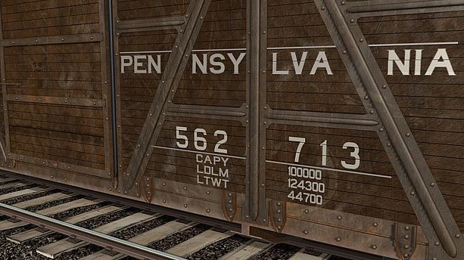 Trainz 2022 DLC - PRR X23 Boxcar