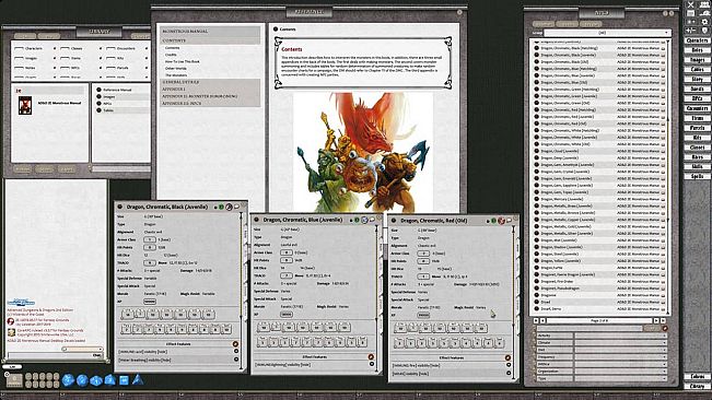 Fantasy Grounds - D&D Classics: Monstrous Manual (2E)