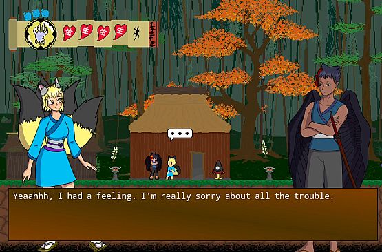 Mizuki and the Crimson Moon