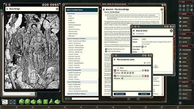 Fantasy Grounds - Dungeon Crawl Classics #82: Bride of the Black Manse