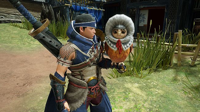 MONSTER HUNTER RISE - "Fluffy Hood" Cohoot outfit