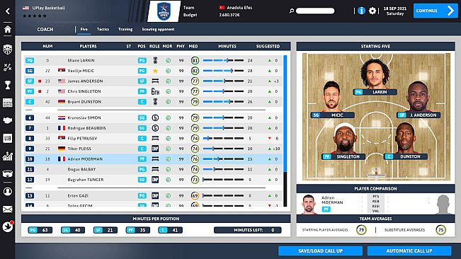 International Basketball Manager 22