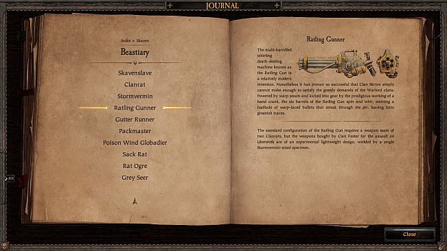 Warhammer: End Times - Vermintide Lorebook