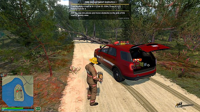 Flashing Lights - Police, Firefighting, Emergency Services (EMS) Simulator