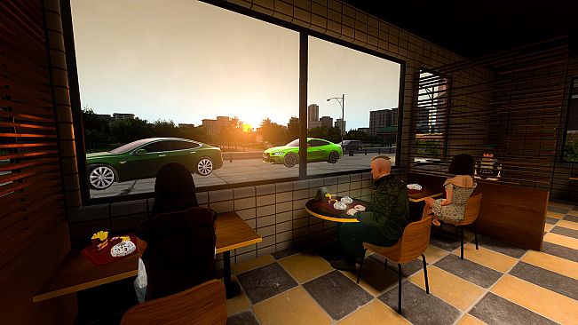 Drive Thru Fast Food Simulator