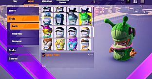 Worms Rumble - Spaceworm and Alien Double Pack