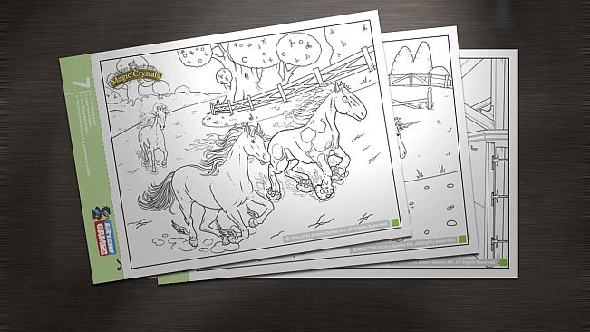 Secret of the Magic Crystals - Soundtrack and Coloring Book