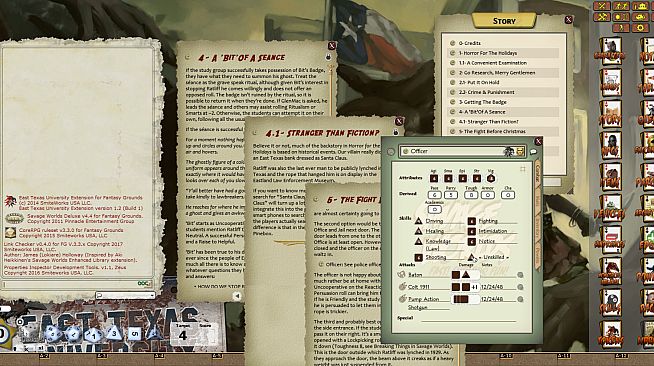 Fantasy Grounds - ETU: Horror for the Holidays (Savage Worlds)