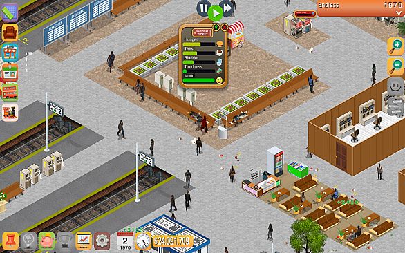 Train Station Simulator