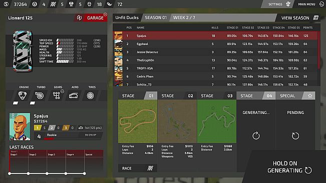 Bloody Rally Show: Prologue