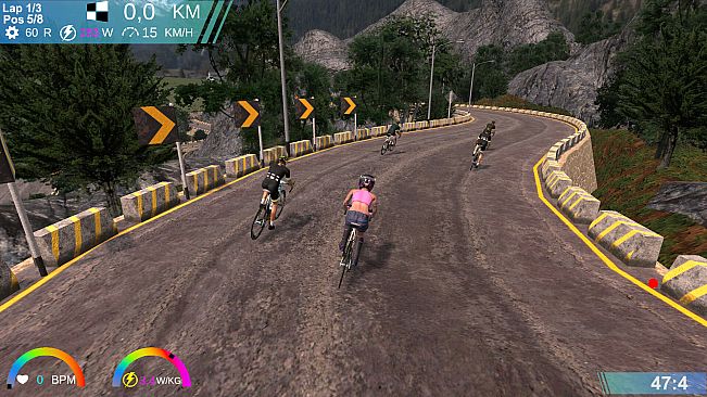 CyclingArcadeRaceSimulator