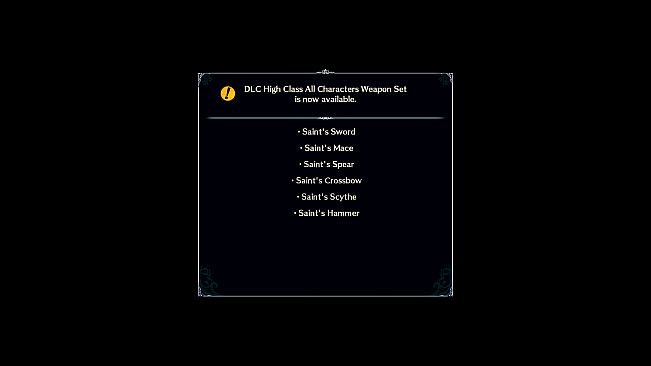 Dragon Star Varnir High Class All Characters Weapon Set