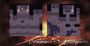 RPG Maker VX Ace - Dungeons and Volcanoes Tile Pack