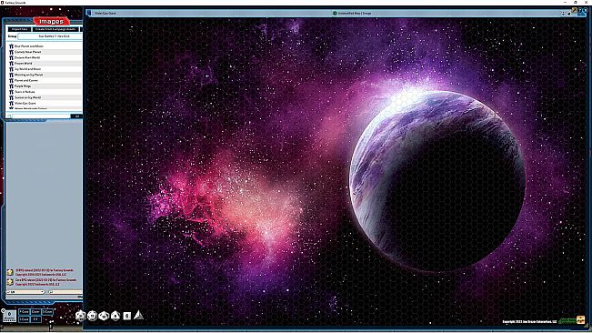 Fantasy Grounds - Star Battles: All Alone in the Black Space Map Pack