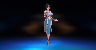 Angel Legion-DLC Enchanted Veil (Cyan)