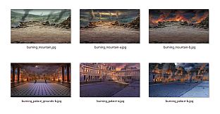 SRPG Studio Burning Background