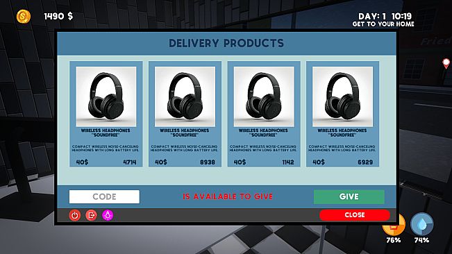 Delivery Point Simulator