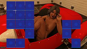 Sexy Memory Puzzle - Sports Car Girl