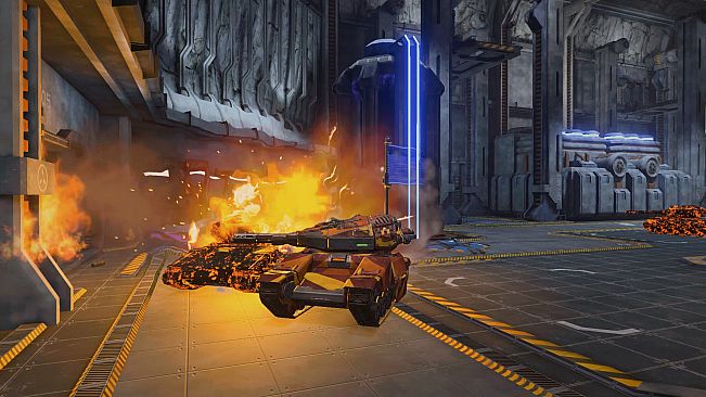 Tanki X: Mercenary Flamethrower