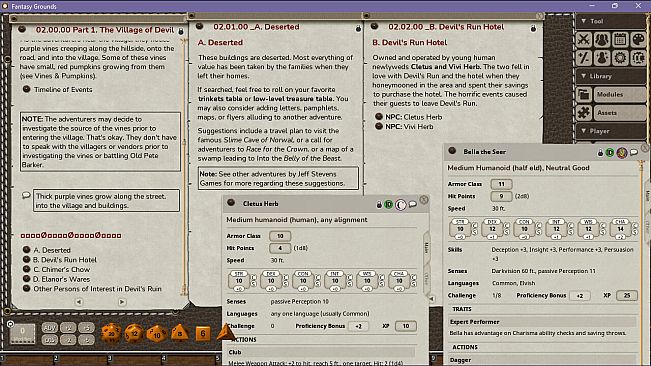 Fantasy Grounds - Horror at Devil's Run