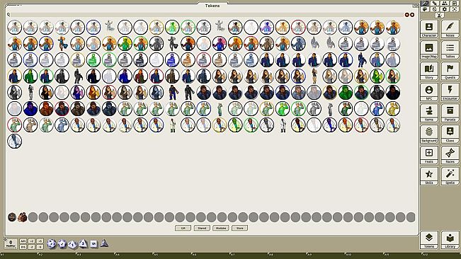 Fantasy Grounds - Monstrous Characters, Volume 6 (Token Pack)