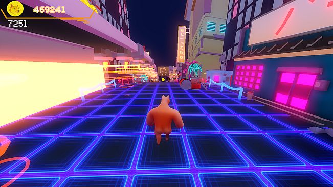 Cyber-doge 2077: Meme runner