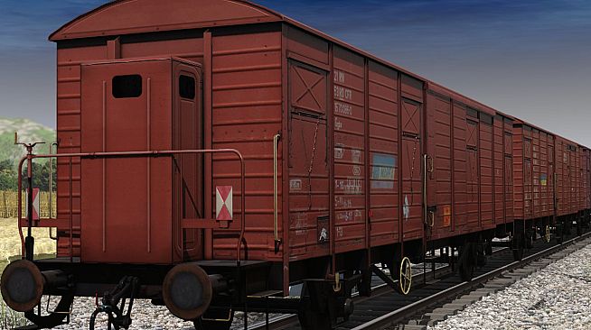 Trainz Plus DLC - CFR Marfa Gbs/Gbgs freight car pack