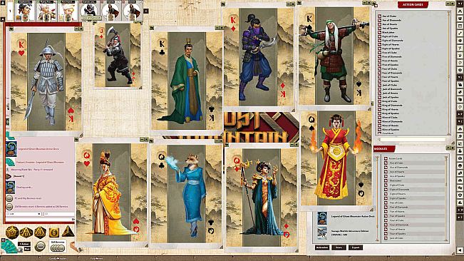 Fantasy Grounds - Legend of Ghost Mountain Action Deck
