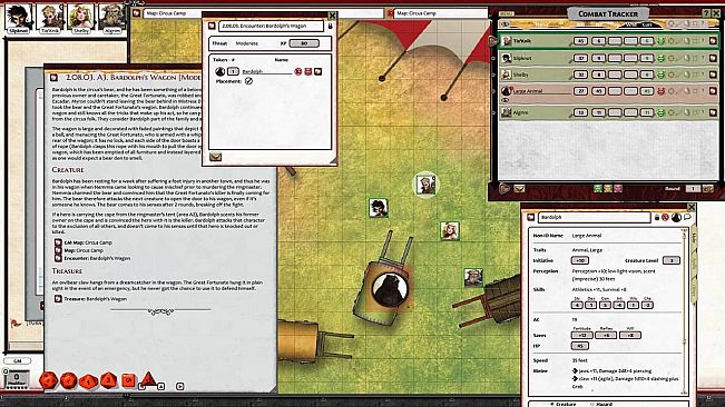 Fantasy Grounds - Pathfinder 2 RPG - Extinction Curse AP 1: The Show Must Go On (PFRPG2)