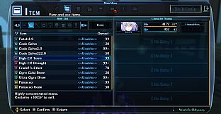 Death end re;Quest Healing Item Set