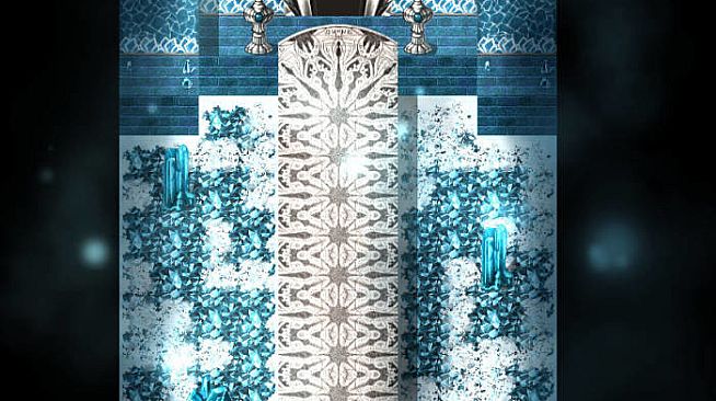 RPG Maker MZ - KR Elemental Dungeon Tileset - Celestial Flora Ice Time