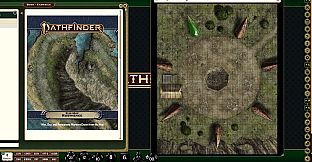 Fantasy Grounds - Pathfinder RPG - Pathfinder Flip-Mat: Rusthenge