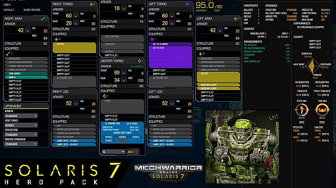 MechWarrior Online Solaris 7 Hero Pack