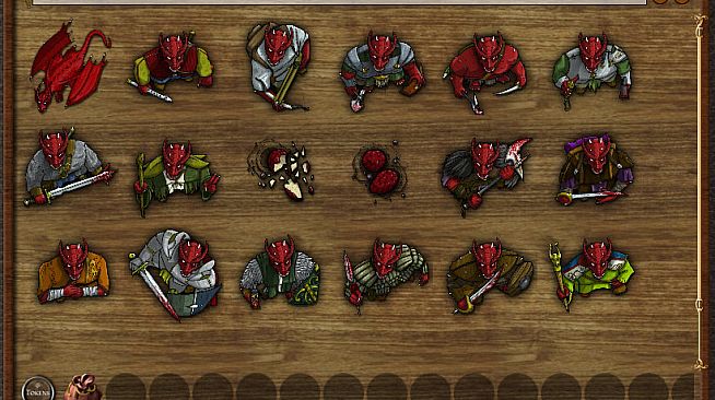 Fantasy Grounds - Red Dragons (Token Pack)