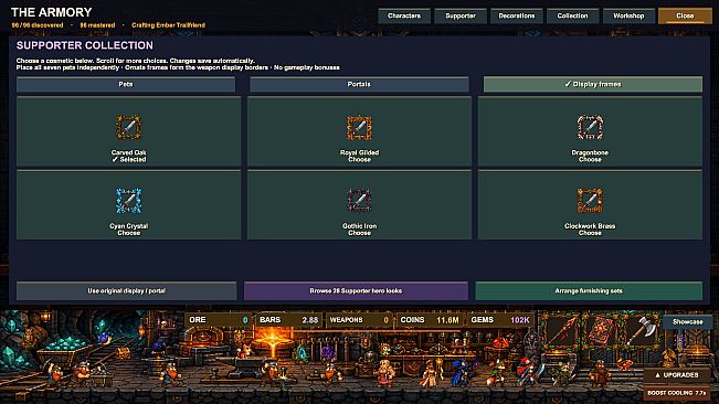 Taskbar Armory - Supporter Pack