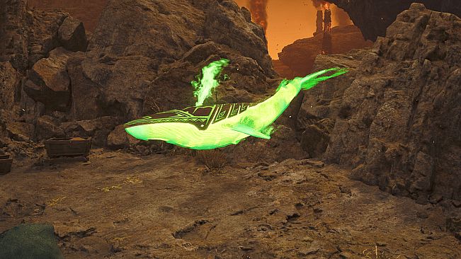 Monster Hunter Wilds - Zdobienie: zielony duch Tańczącego Ognia