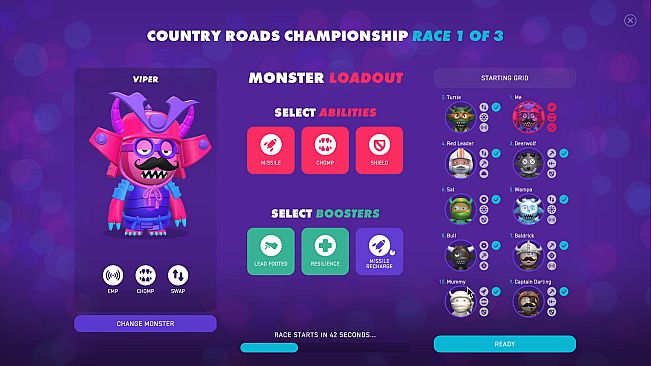 Monster Racing League
