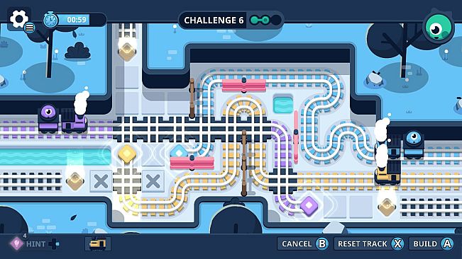 Rail Rescue: Puzzle Lines - Challenge Track