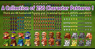RPG Maker MV - MEGA FANTASY Walking NPCs and Faces