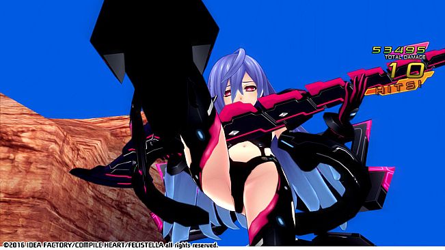 Hyperdimension Neptunia Re;Birth1 Plutia Battle Entry