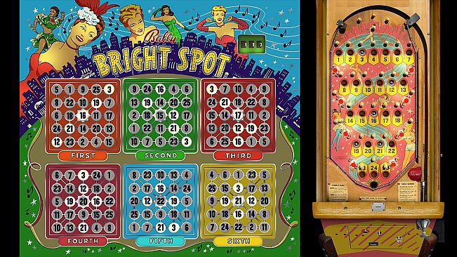 Bingo Pinball Gameroom - Bally Bright Spot