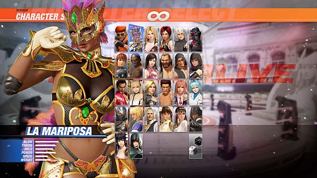 DOA6 Character: La Mariposa