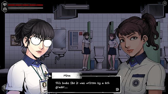 The Coma 2: Vicious Sisters DLC - Mina - Model Student Skin