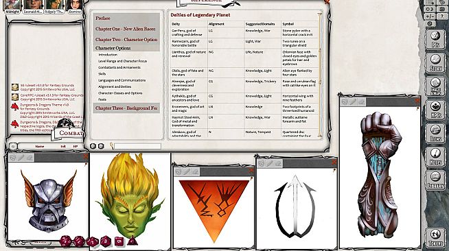 Fantasy Grounds - 5E: Legendary Planet Player's Guide