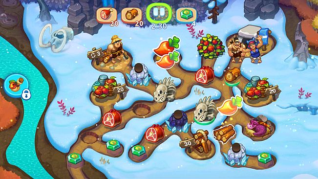 Tribe Dash - Stone Age Time Management