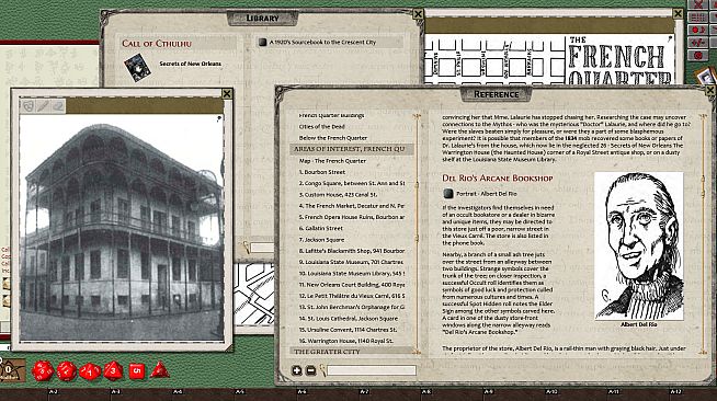 Fantasy Grounds - Call of Cthulhu: Secrets of New Orleans