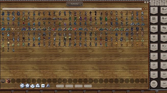 Fantasy Grounds - Hell on Earth Reloaded Figure Flats - Starter (Token Pack)