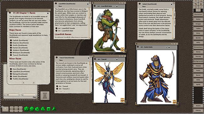 Fantasy Grounds - Southlands Player's Guide for 5th Edition